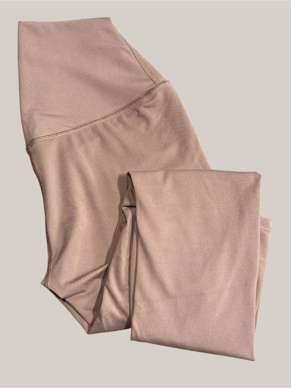 Varley Seamless High-Waist Leggings in Blush Brown
